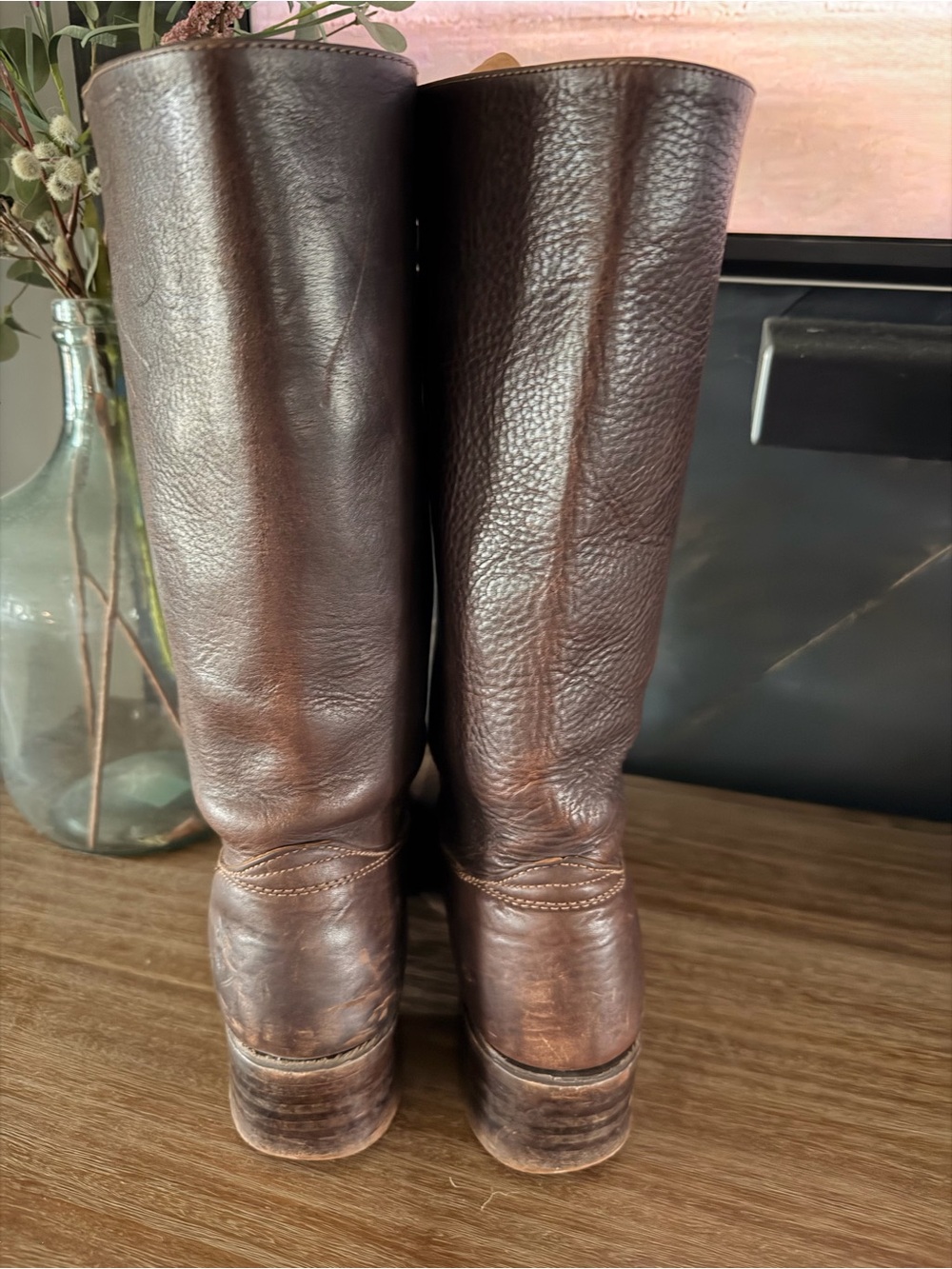 Vintage Frye Campus Deep Brown Leather - Picture 5 of 7